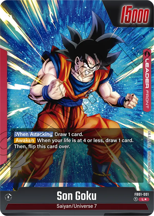 FB01-001-p1 Son Goku