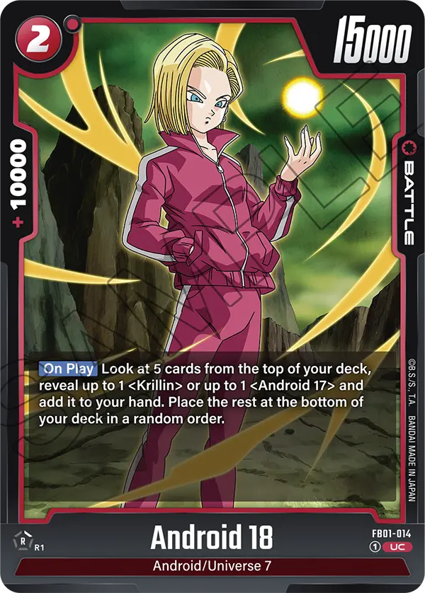 FB01-014 Android 18